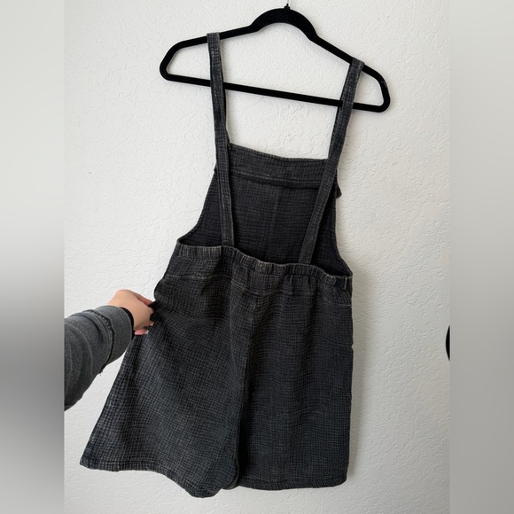 Zenana Gauze Overalls - Picture 2 of 3